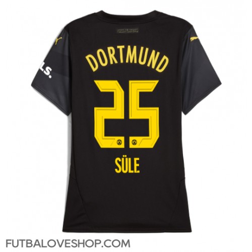 Dres Borussia Dortmund Niklas Sule #25 Preč pre Ženy 2024-25 Krátky Rukáv